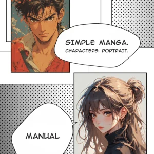 Manual “Simple Manga. Portrait”