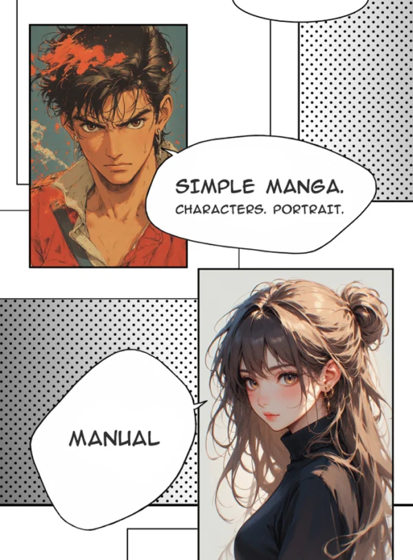 Manual “Simple Manga. Portrait”